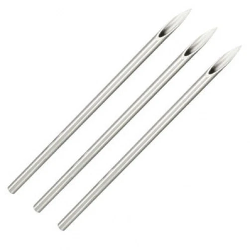 10 PC. Sterilized Body Piercing Needles 12G 10G 8G Wholesale