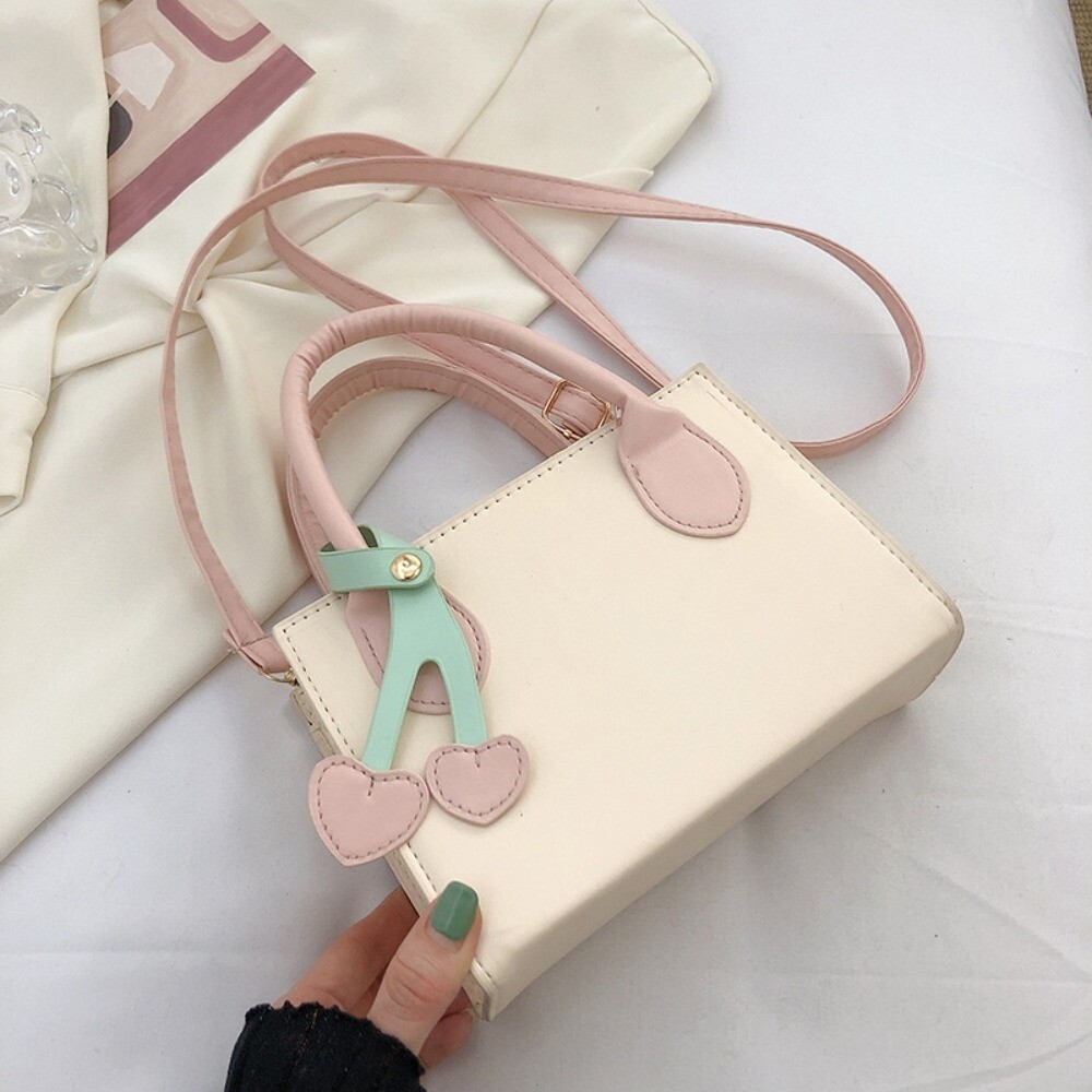 Square Shape Handbag Large Capacity Messenger Bag New Shoulder Bags