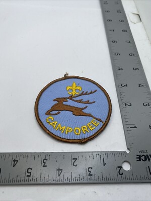 Generic Camporee Leaping Stag Deer BSA Boy Scouts 64E-1125P