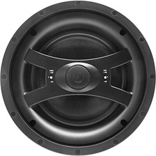 Earthquake Edgeless 8.0" In-ceiling Speakers 12db Xover /- 3db Switches, Round G
