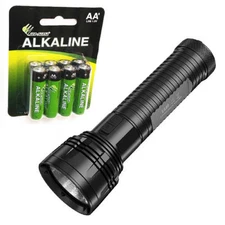 Combo: Nitecore EA81 2150Lm Flashlight XHP50 LED -Includes 8x AA Batteries