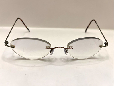 Gianfranco Ferre GFF Eyeglasses Matt Stainless Steel Frames Only Silver 22-140