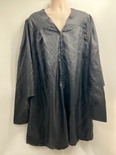 Jostens Unisex Polyester Front Full Zip V Neck Graduation Gown Robe