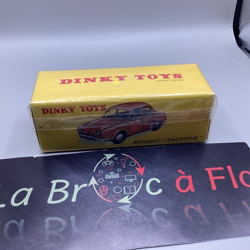 ATLAS,DINKY TOYS 24E:&RENAULT Dauphine + Boite + Plastique - Neuf EUR