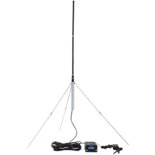 1/4 Aluminum Alloy 87-108MHZ GP Antenna Outdoor for 5-150W FM Transmitter Radio