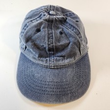 Dark Denim Kids Strapback Baseball Cap