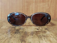 LUNETTES DE SOLEIL OVALES VINTAGE EMPORIO ARMANI 9608/S EN ACÉTATE FABRIQUÉES...