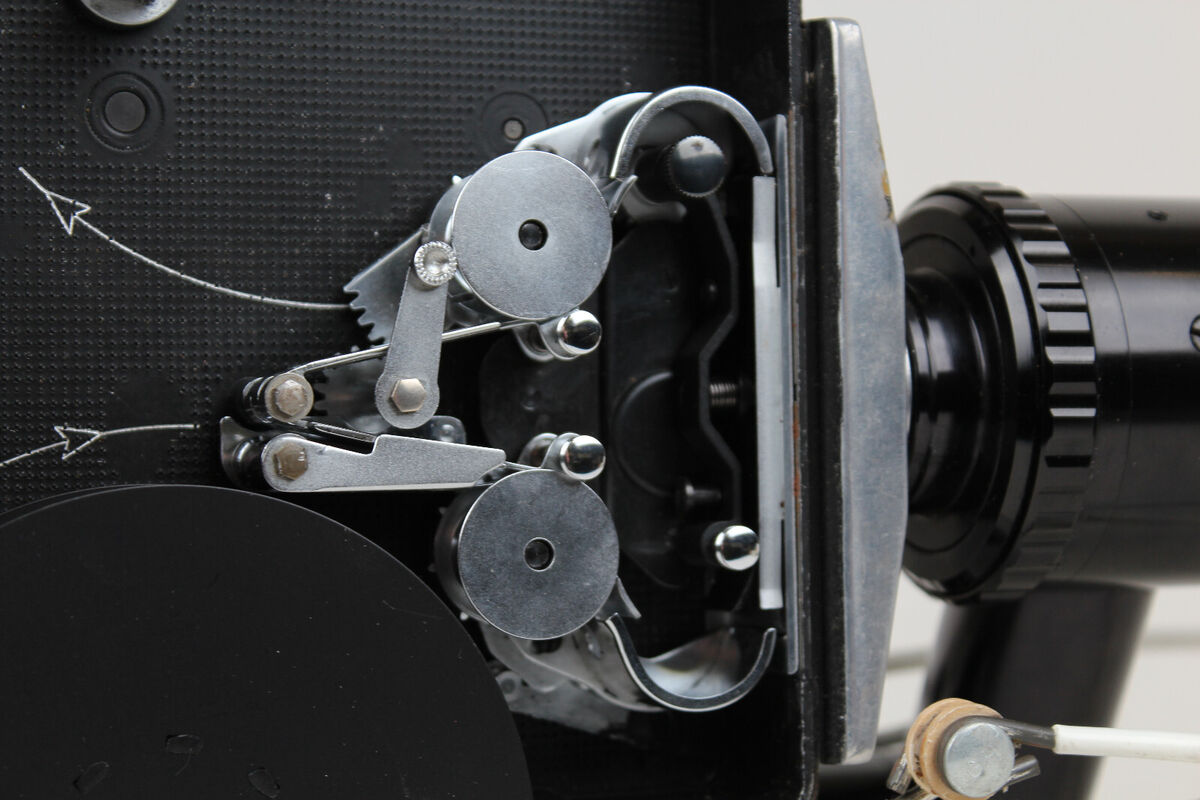 Paillard Bolex H-16 16mm Movie Camera + Som Berthiot Pan Paillard Bolex H-16 16mm Movie Camera + Som Berthiot Pan