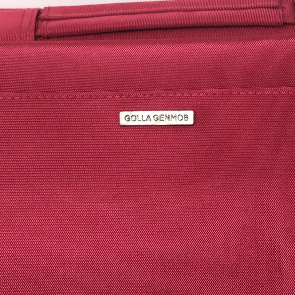 Golla Genmob Generation Mobile Womens Crossbody Laptop Bag 15" x 11" Pink Black - Image 4 of 4