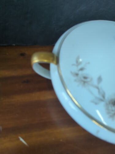 Vintag Morimura Noritake La Salle Bone China Japan Floral Covered Serving... - Picture 2 of 15