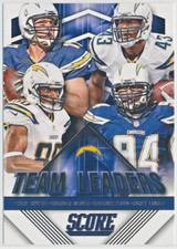 2015 Panini Score - Philip Rivers - San Diego Chargers - Team Leaders - #27