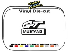Gt Mustang Silhouette Decal