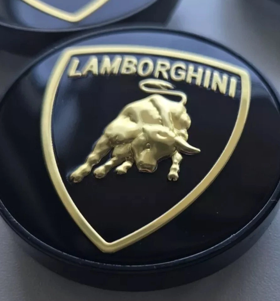 4pcs Set Center Caps For Lamborghini Huracan/Urus/aventador Hubcap 470601147 Foto 3 de 4