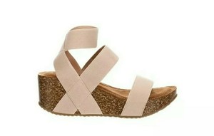 madden girl zoeyy cork wedge sandal