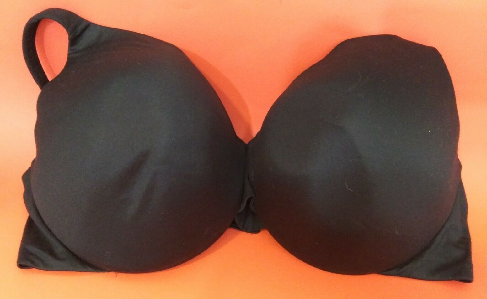 Catherines Intimates Bra Womens Size 50D Black Underwire Padded Adlustable Strap