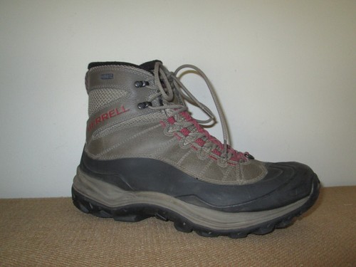 Men's MERRELL Thermo Chill Mid Shell WP Boots Insulated Winter Snow Size 10