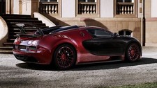 Cars 2015 bugatti veyron grand sport vitesse la finale Desk Mat Stitched