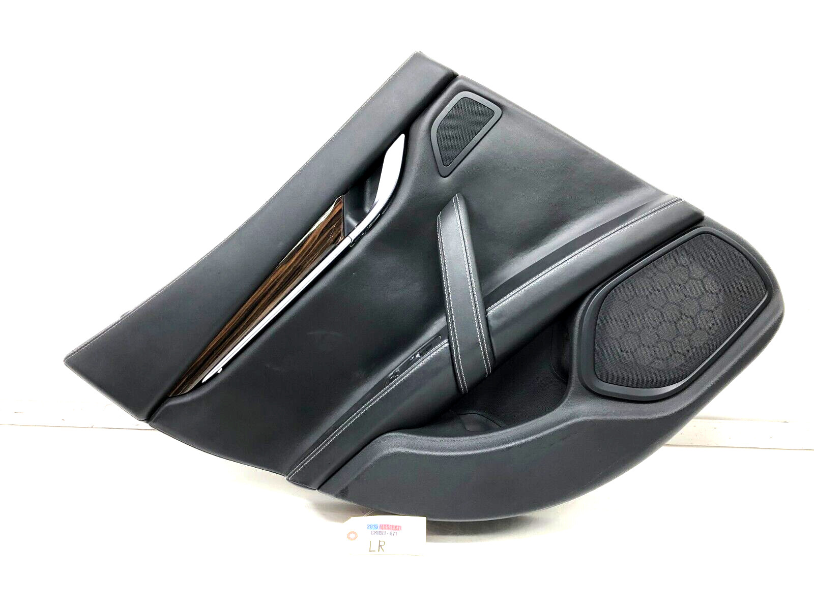 2014-2019 MASERATI GHIBLI SQ4 LEFT DRIVER REAR DOOR PANEL TRIM OEM #NOTE.