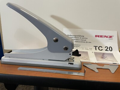 Renz TC 20 Thumb Notcher-New