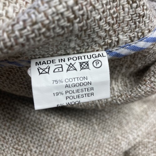 VILAGALLO Womens Tweed Open Jacket Fringed Trim Pockets, Portugal, Sz 46 (L) - Picture 13 of 13