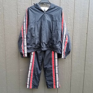 black converse tracksuit