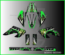 Razor MX500 MX650 graphics kit decals THICK AND HIGH GLOSS ......
