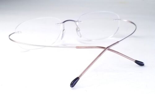 SILHOUETTE 7799 Must 6061  Silver Grey 19 140 Rimless Eyeglass Frame Austria - Picture 1 of 10