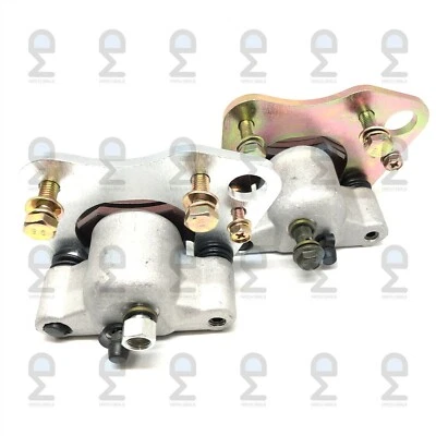 Avant Frein Étriers Pour Polaris 350L 4X4 6X6 1993/400L 1994 1996 Euro - Photo 1/2