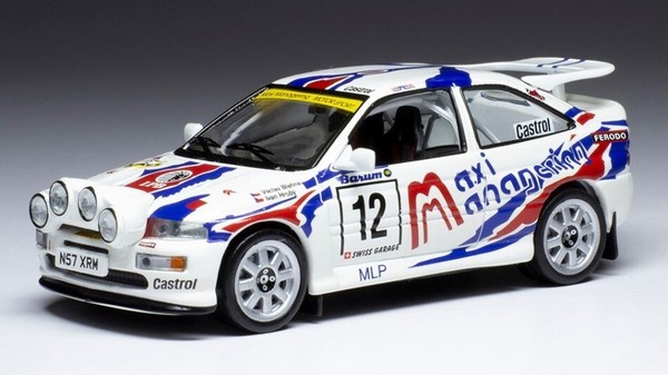 Ford Escort Rs Cosworth #12 Rallye Bohemia 1997 Blahna/Hruby 1:43 Modell Ixo-image