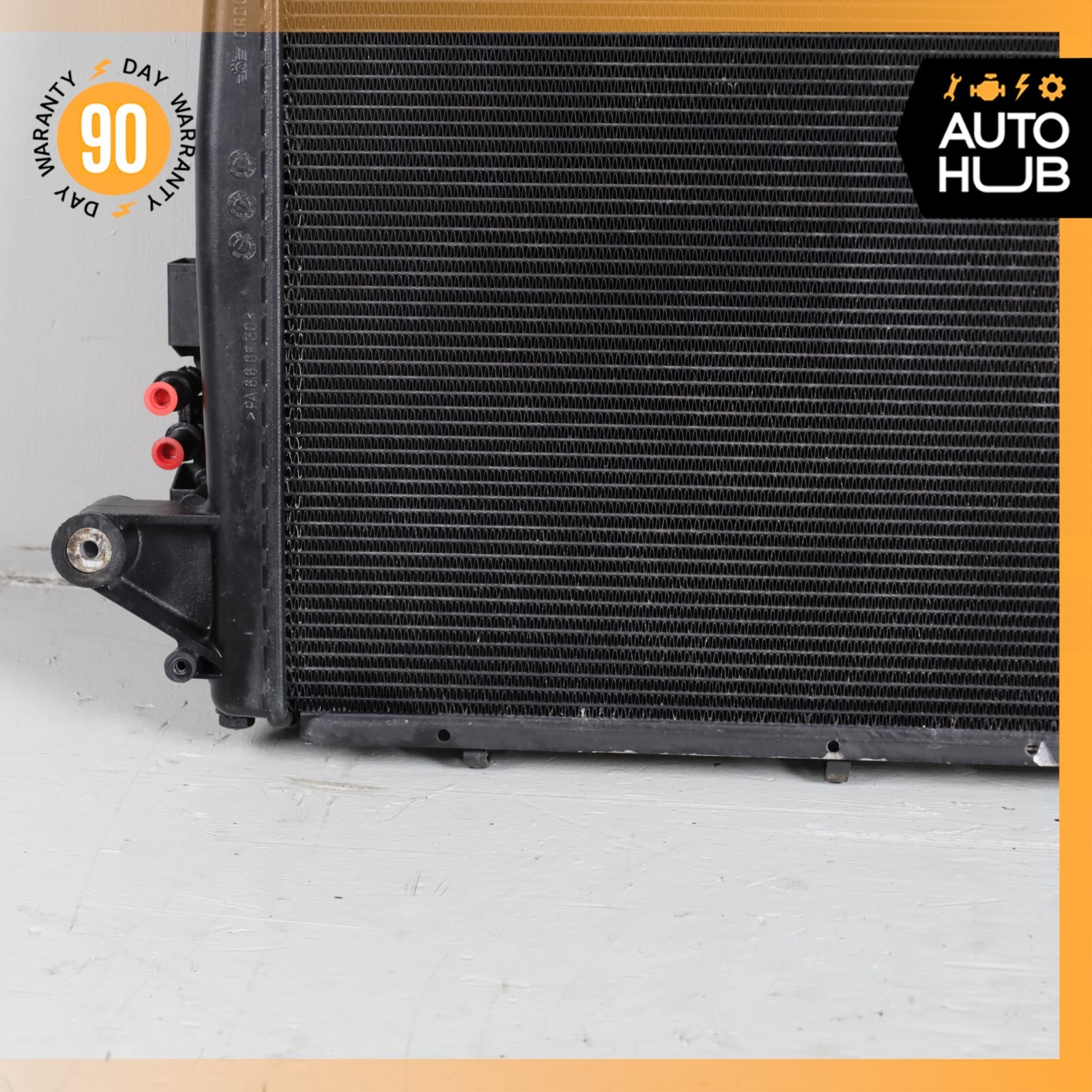Maserati Quattroporte M139 4.2L Water Cooling Radiator A/C Condenser OEM 71k