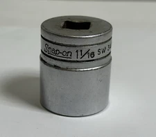 Snap On SW341 1 1/16" Shallow Socket 1/2" Drive 12Pt. Socket