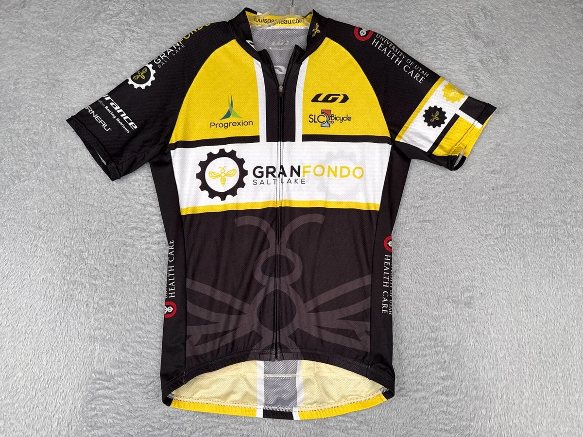 Maillot cycliste homme Louis Garneau Custom Collection Medium en noir