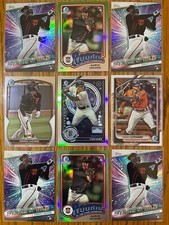 Marco Luciano Giants Rookie, Bowman Chrome,MOJO, ROY Refractor [2], AI Refractor