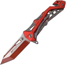 MTech Knives  Linerlock Knife A/O Red MT-A997BRD