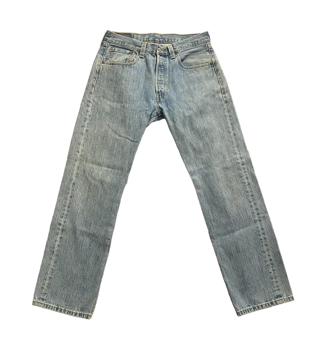 00s Levi's 501 made in Mexico 30Ｘ30 Vintage Levi's 501 Button Fly Medium Wash 31” x 30” Made In Mexico
