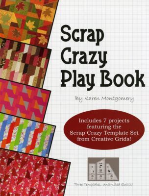 Scrap Crazy Play Quilt Pattern Book by Karen Montgomery of The Quilt Company