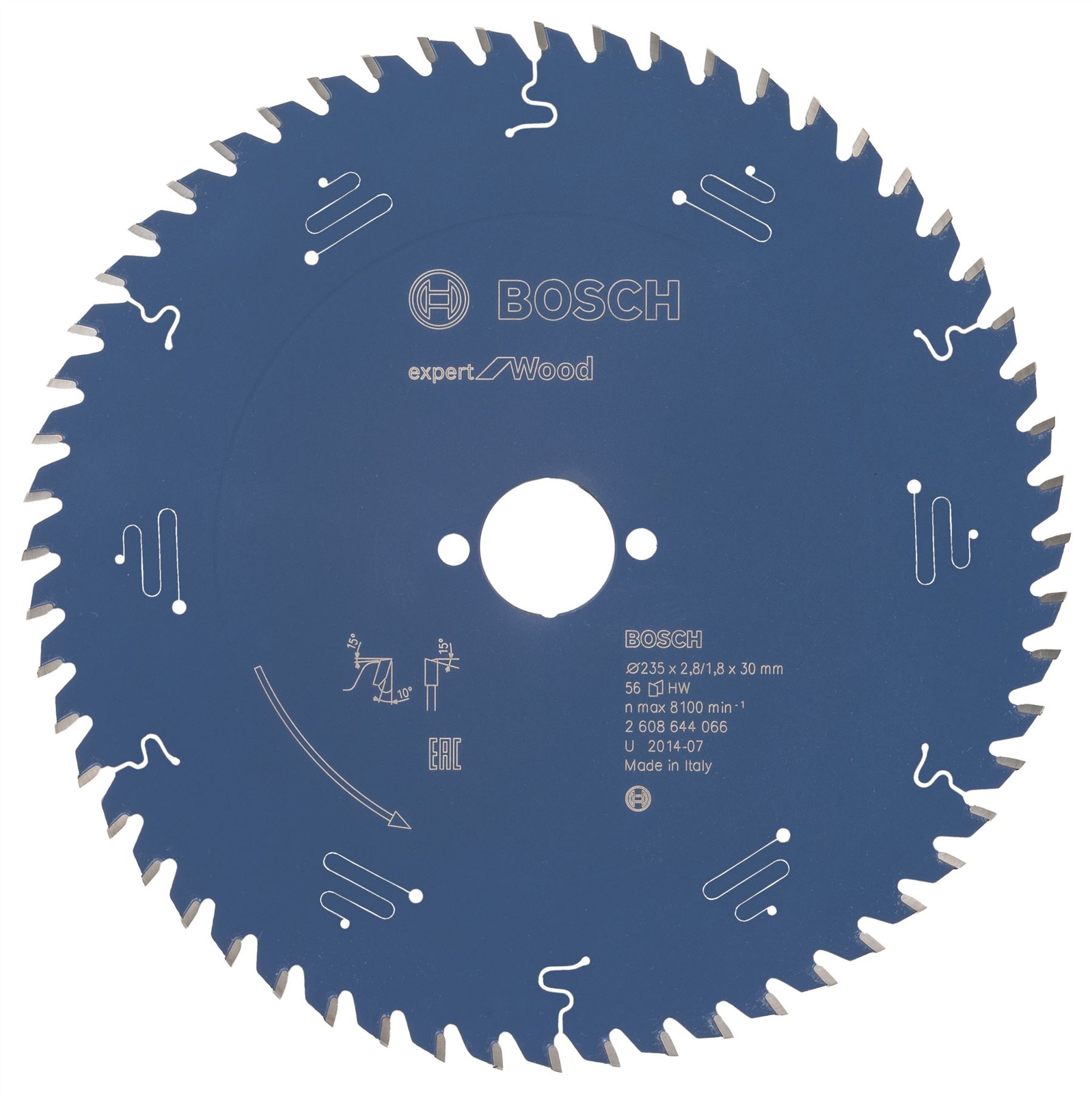 Bosch Circular saw blade Expert Wood 235x30x2,8 mm, 56 2608644066