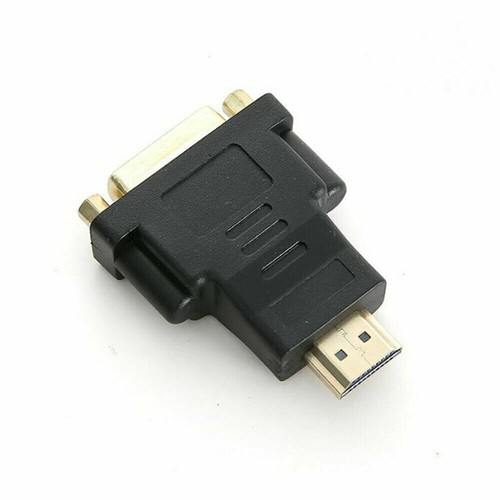 Adattatore Convertitore Connettore DVI Femmina a HDMI Maschio 1080P PC Desktop TV Laptop - Foto 6 di 6
