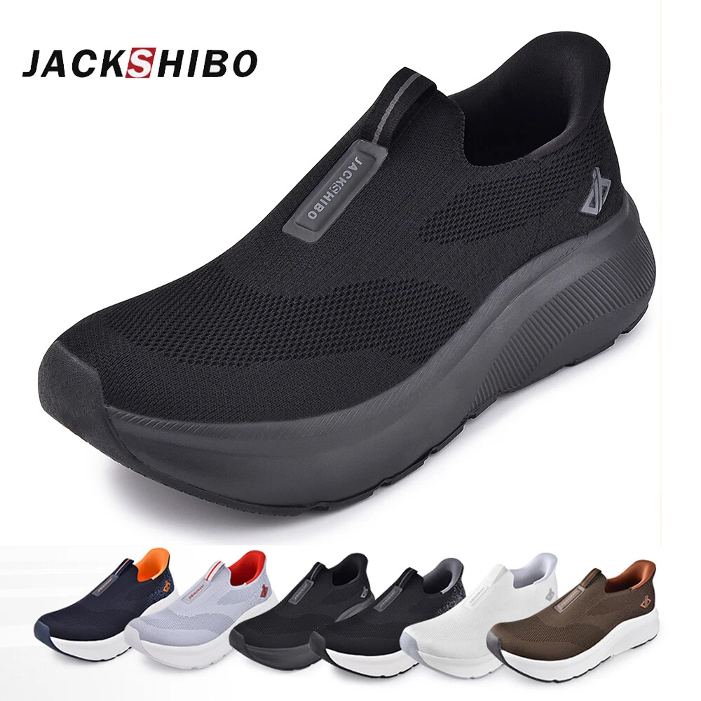 JACKSHIBO Mens Wide Toe Box Shoes Free up Hands Arch Support Orthopedic Sneakers
Opens in a new wind