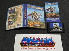 Sega Genesis WARSONG CIB Near Mint Complete Case Box Game RPG War Song RARE