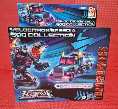 Transformers Legacy Scourge Velocitron Speedia 500 Collection Hasbro New Sealed