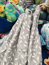 Beautiful Heavy Pr Of Leaf Curtains 106 in W Each X 90 in Drop