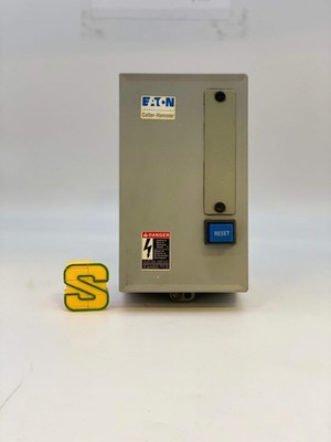 Eaton Cutler-Hammer ECN0511EAA Size 1 Starter w/ 208V Coil, Encl w/ Reset PB (No