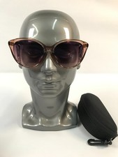 Louis Vuitton Beige Frame Designer Sunglasses 50-20-145 Pink Lenses