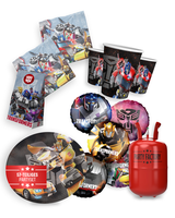 Transformers Party Set 57Tlg Ballons Helium GeschenktüTen Teller Becher Serviett