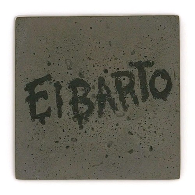 #ad The Simpsons quot;El Bartoquot; Graffiti Bart Simpson Original Artwork Concrete Block $8.00