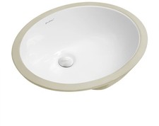 Swiss Madison SM-UM621 Monaco 19" Oval Ceramic Undermount - White