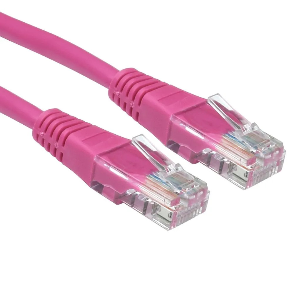 Cables Direct 2m Cat5e Patch Cable - Pink CMSDIST-329354