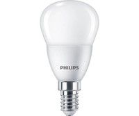 Philips Led E14 P45 Tropfenform 5W = 40W 470Lm 230V Kaltweiß 4000K