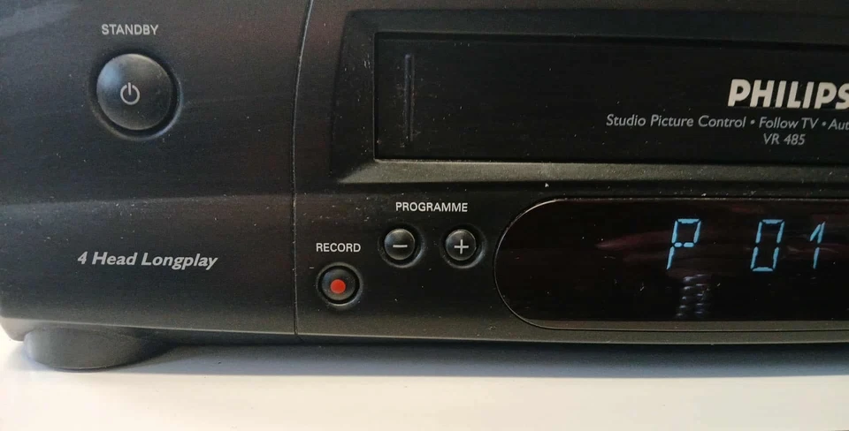 Videoregistratore VHS Philips VR 485 - Immagine 2 di 4